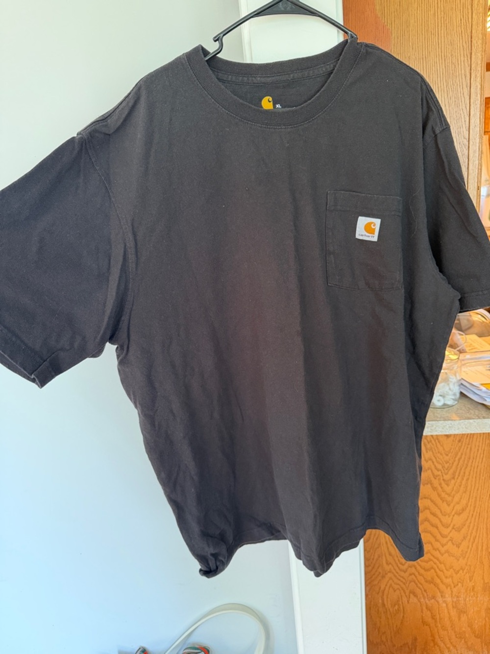 Carhartt Black Short-Sleeve Original Pocket Tee